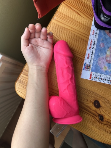 Pink Dildó,tapadókorongos
