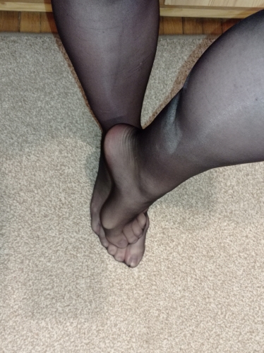 Szexi fekete harisnyám