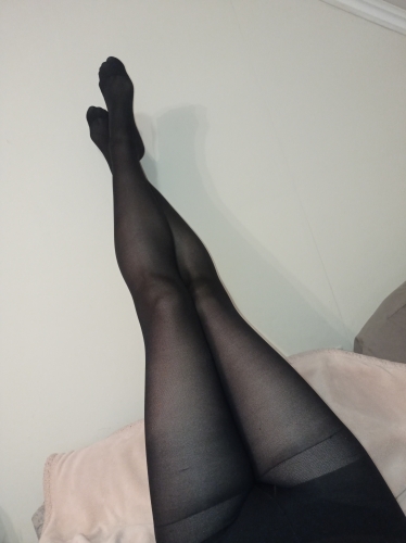 Szexi fekete harisnyám