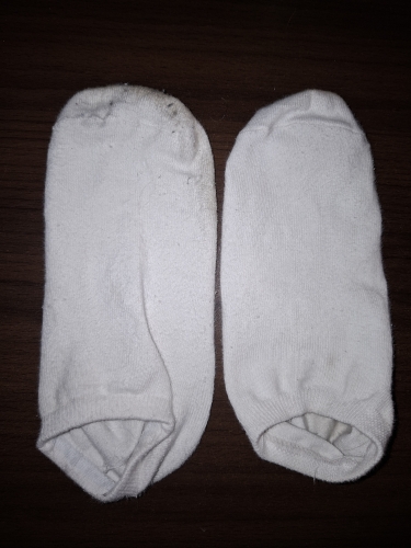 Túrázás után hordott cuki koszos zokni