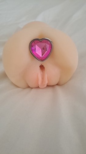 XS pink használt buttplug 